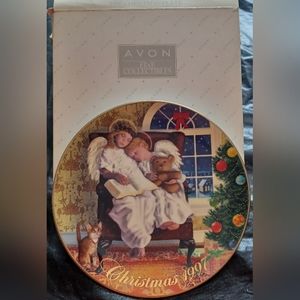 Lot of 4 Avon Christmas Plates